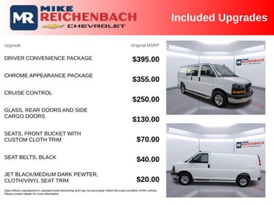 2025 GMC Savana Cargo Work Van