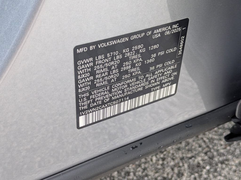 2026 Volkswagen Atlas 2.0T SE w/Technology