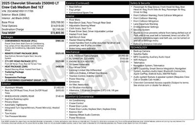 2025 Chevrolet Silverado 2500 HD LT