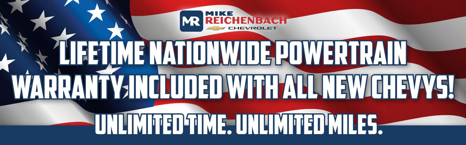 Lifetime Nationwide Powertrain Warranty