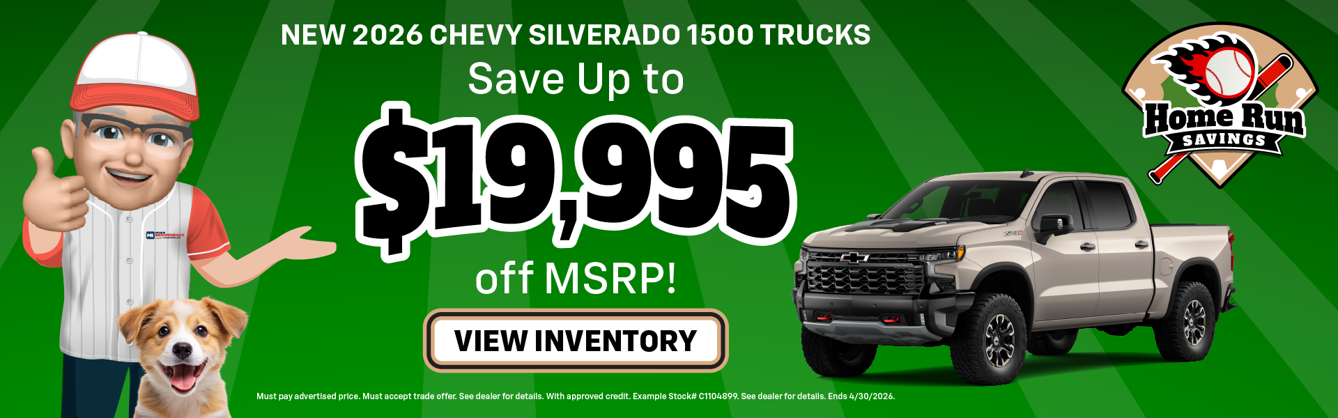 New 2026 Chevy Silverado 1500 Trucks Save Up to $19,995 off 