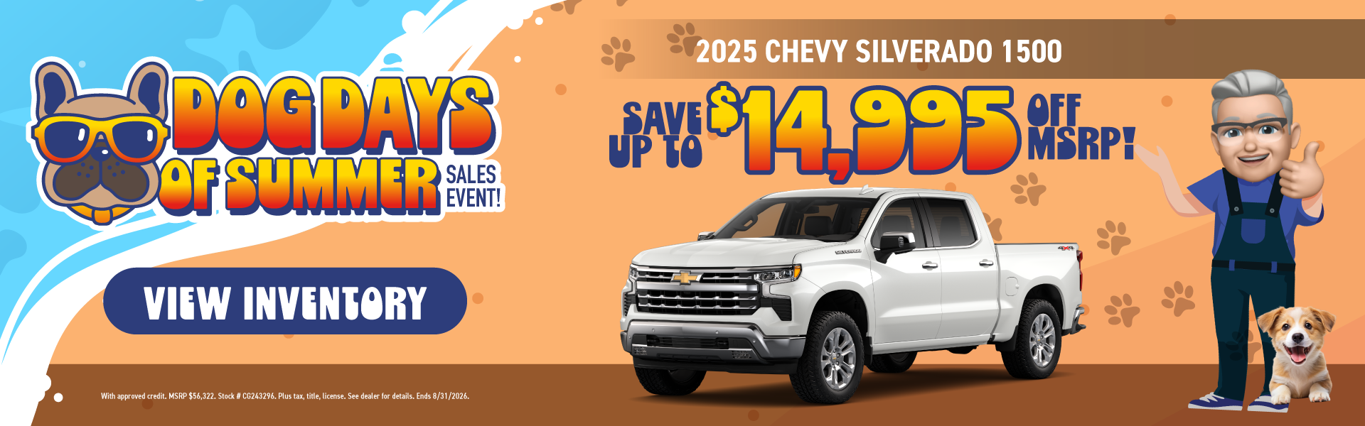 2025 Chevy Silverado 1500 Save up to $14,995 off MSRP!