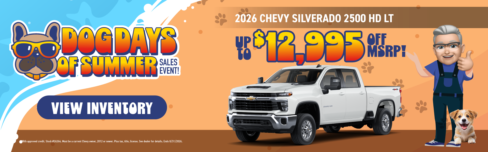 2026 Chevy Silverado 2500 HD LT Up to $12,995 off MSRP!