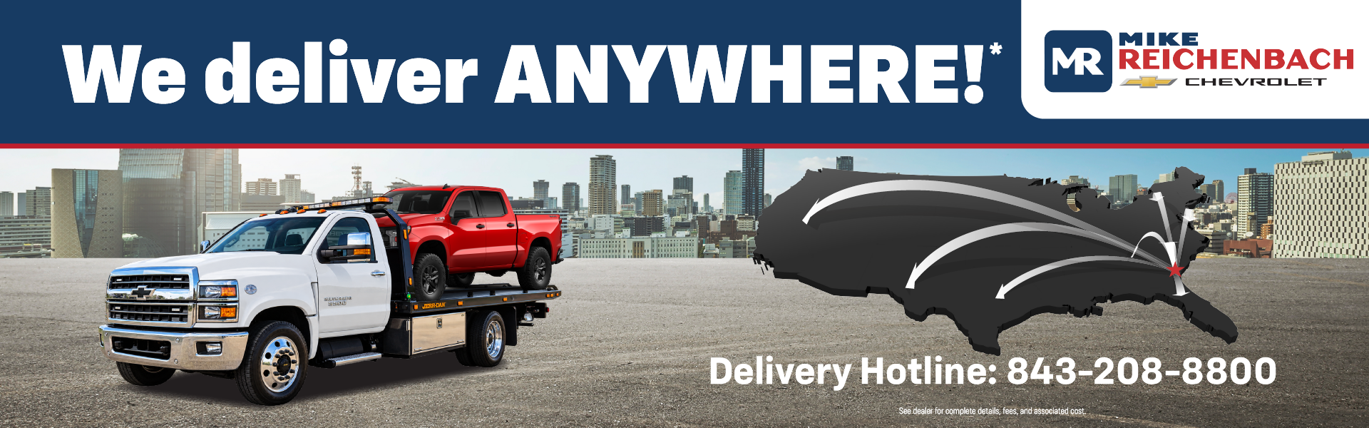 We Deliver ANYWHERE!