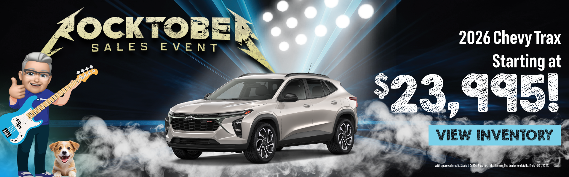 2026 Chevy Trax Starting at $23,995