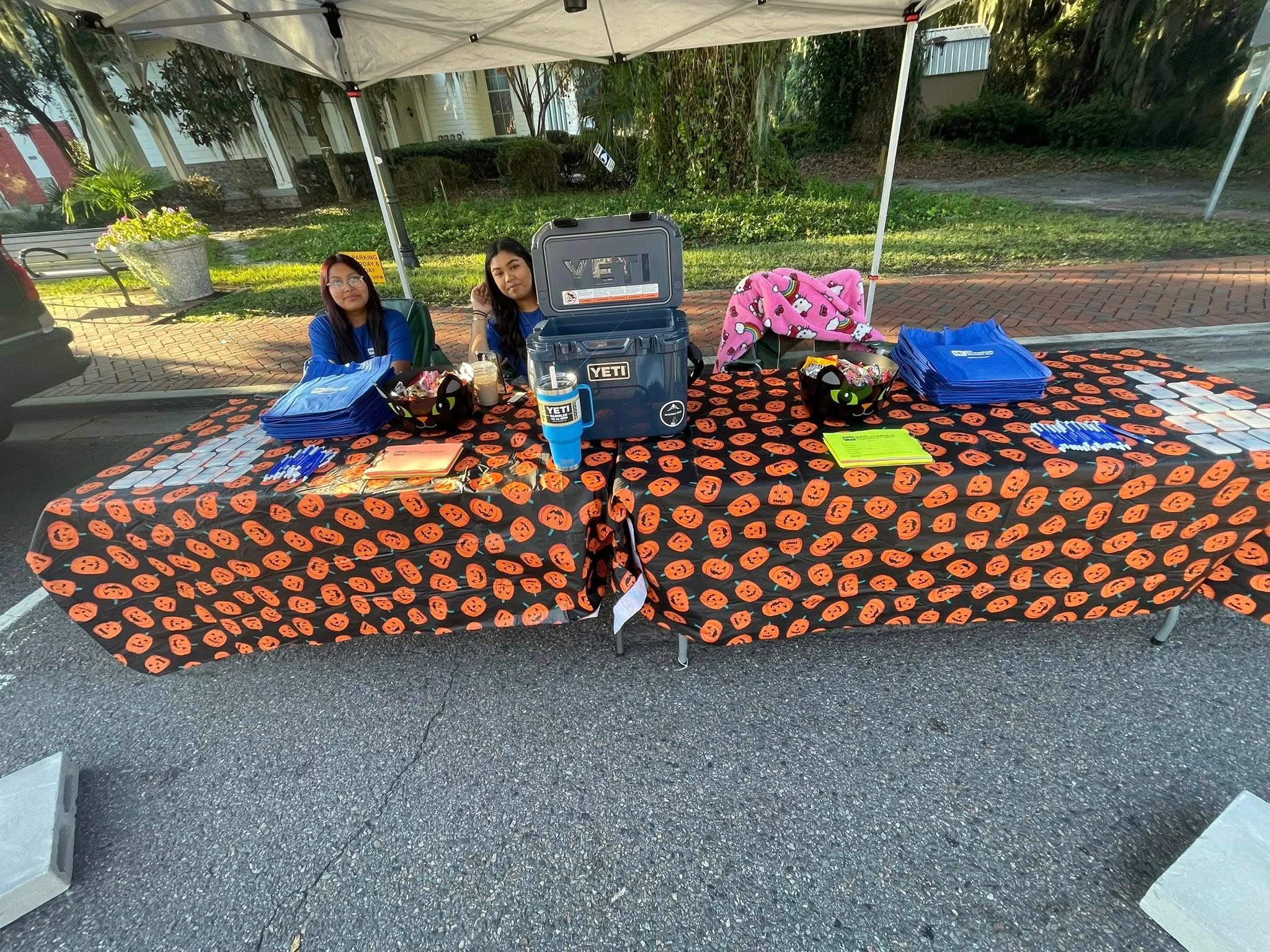 Feeding the Community Carnival Holiday Giveback prizes