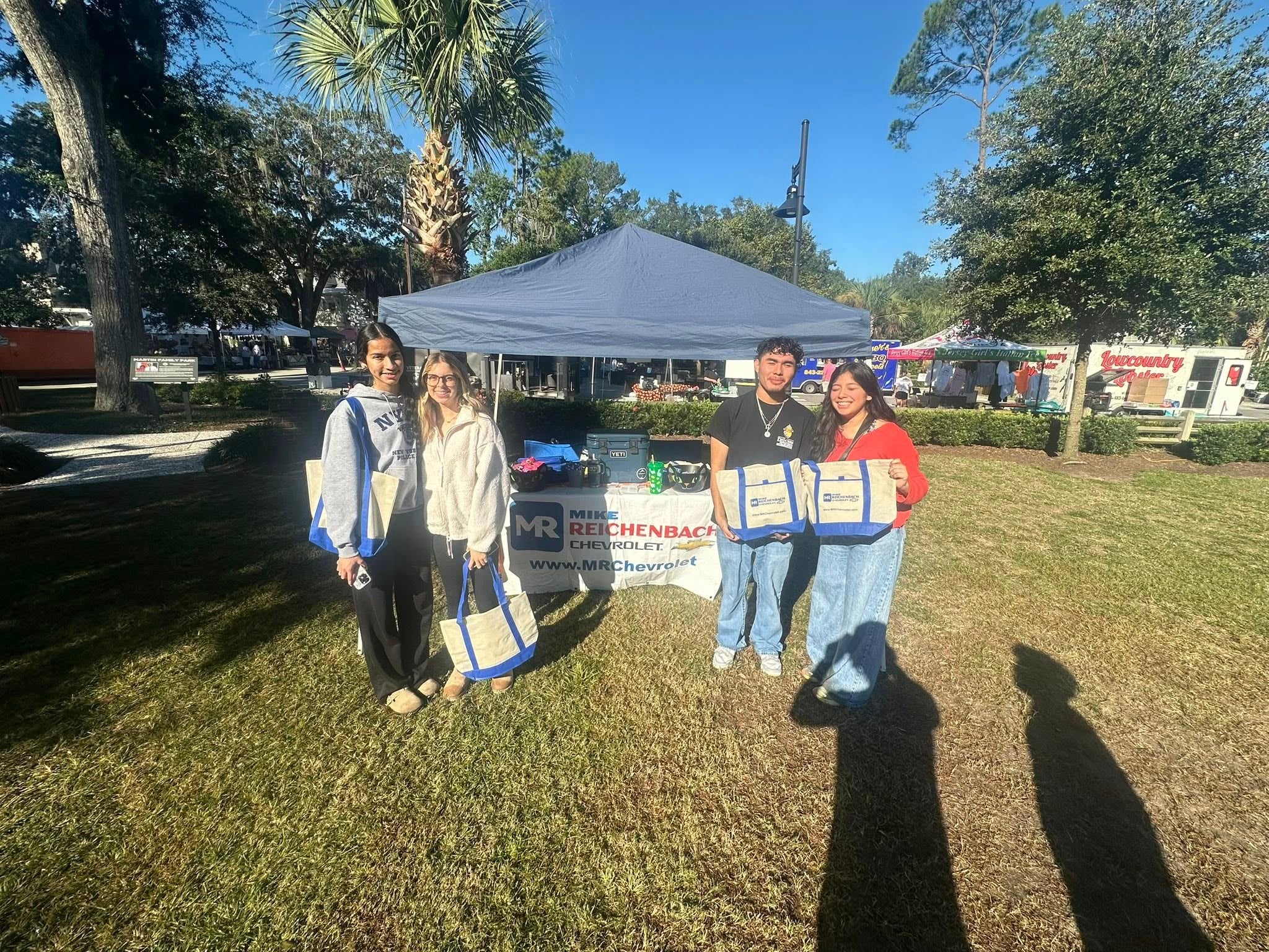 Feeding the Community Carnival Holiday Giveback people 2